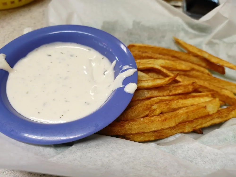 French Fries with Ranch Dressing